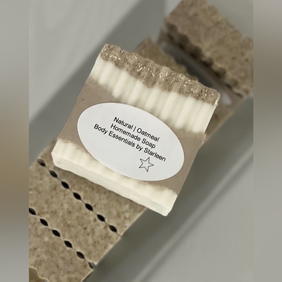 Hand Crafted Other - HAND CRAFTED Soap Oatmeal NO essential oils Handmade UNSCENTED NO SCENT